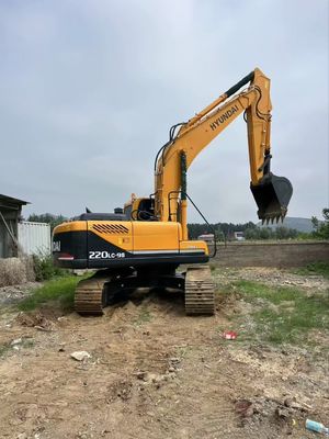 현대 R220LC-9S 수압 크롤러 발굴기 중고 2020 년