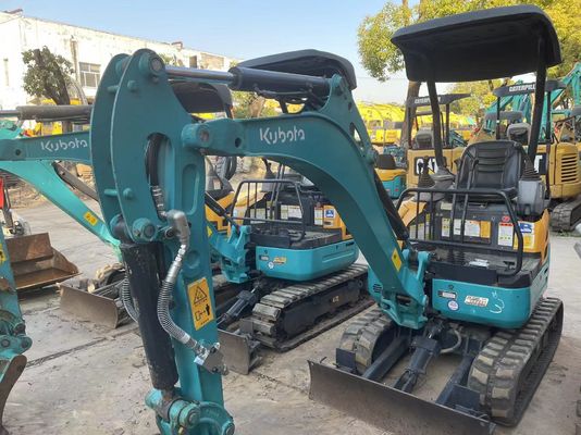 원래 색상 사용 된 Kobelco Excavator U17 실내 작업에 높은 효율성