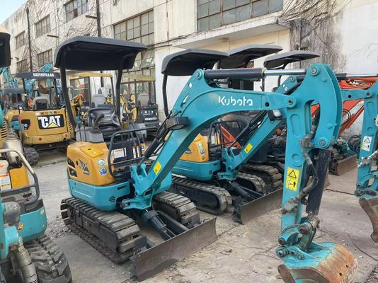 원래 색상 사용 된 Kobelco Excavator U17 실내 작업에 높은 효율성