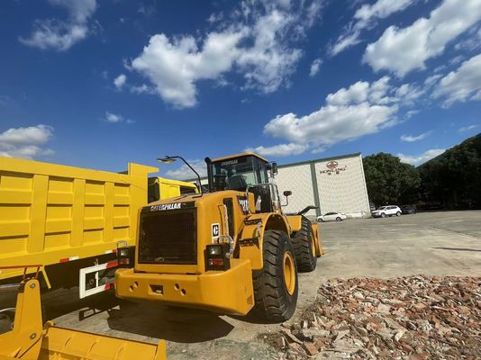 CAT 950H 사용 된 바퀴 로더 건설 현장 아프리카에서 사용되는 전면 로더