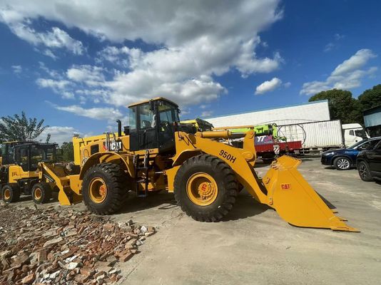 CAT 950H 사용 된 바퀴 로더 건설 현장 아프리카에서 사용되는 전면 로더