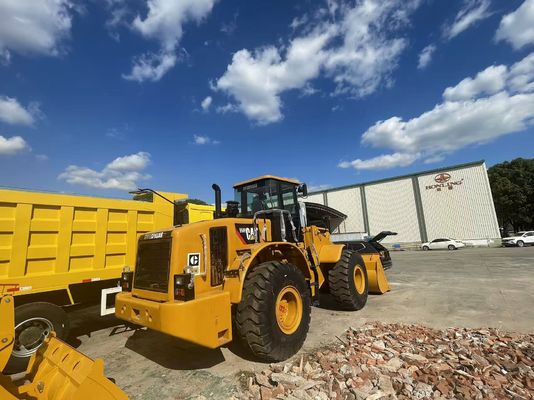 CAT 950H 사용 된 바퀴 로더 건설 현장 아프리카에서 사용되는 전면 로더