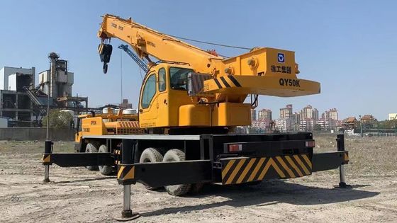 XCMG QY50K-II 50 톤 중고용 트럭 크레인