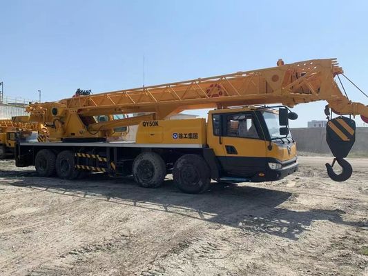 XCMG QY50K-II 50 톤 중고용 트럭 크레인