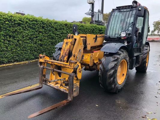 강력한 JCB 530-70 사용된 망원경 핸들러 포크리프트 원본 영국 사용된 JCB 망원경 핸들러