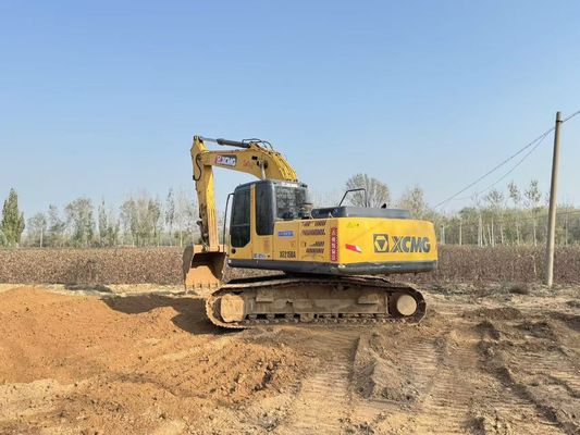 XE215DA 사용 된 XCMG 발굴기 중량 XCMG 20 톤 발굴기 에너지 절약