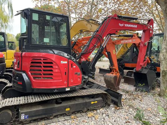원본 일본 사용 된 Yanmar Vio55-5B 미니 발굴기 EPA 엔진 / 사용 된 Kubota 미니 발굴기 판매