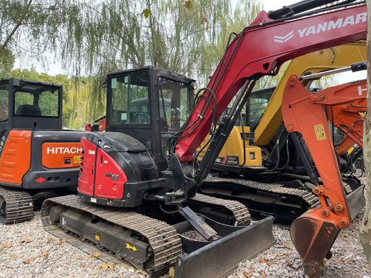 원본 일본 사용 된 Yanmar Vio55-5B 미니 발굴기 EPA 엔진 / 사용 된 Kubota 미니 발굴기 판매