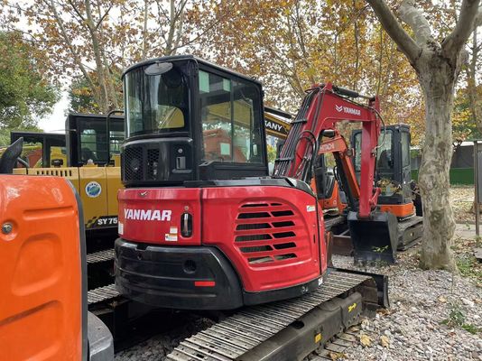 원본 일본 사용 된 Yanmar Vio55-5B 미니 발굴기 EPA 엔진 / 사용 된 Kubota 미니 발굴기 판매