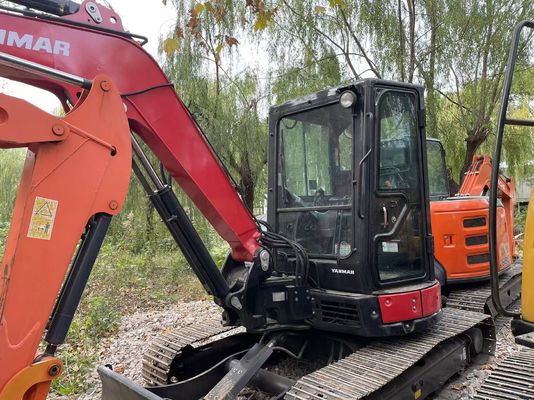 원본 일본 사용 된 Yanmar Vio55-5B 미니 발굴기 EPA 엔진 / 사용 된 Kubota 미니 발굴기 판매