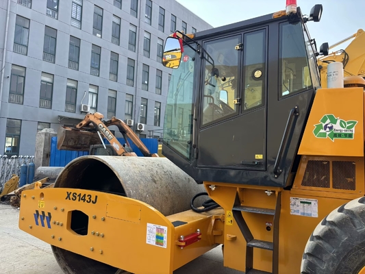 XCMG XS143J 단일 드럼 14톤 로드 롤러, 훌륭한 상태