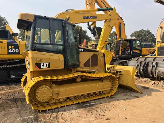 6 Way Blade 사용 된 크롤러 장착 ブルドーザー CAT D5K XL 원색
