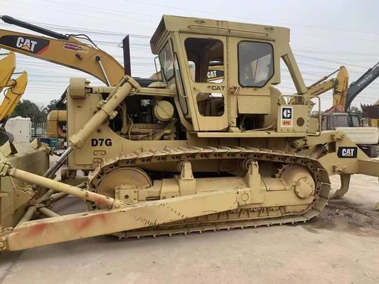 강력한 중고용 Caterpillar D7G 도저 에너지 효율 6 위 블레이드